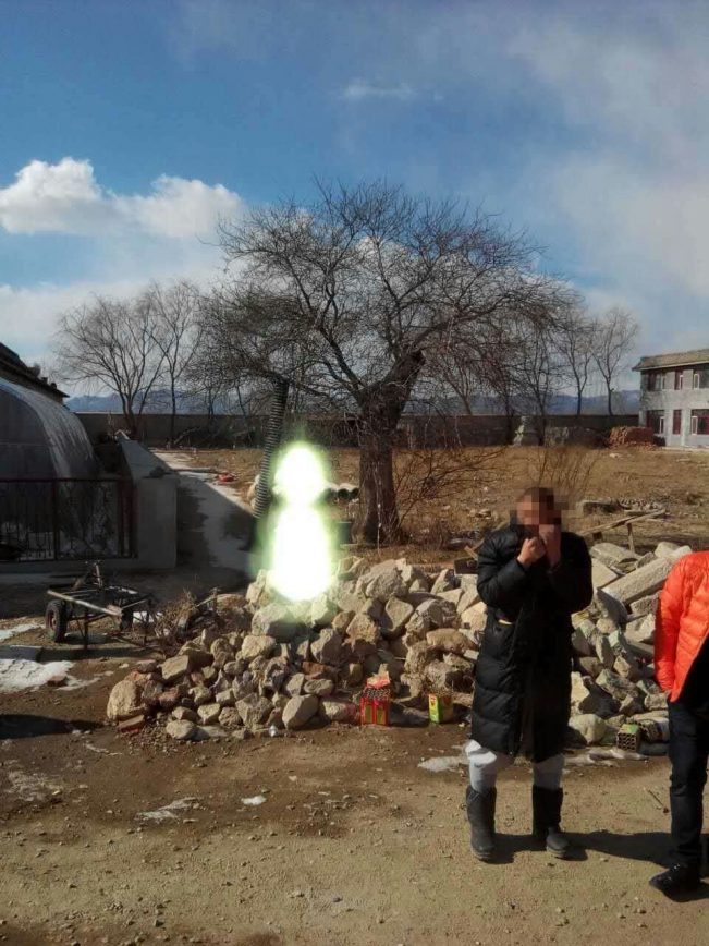 辽宁北镇火供照片