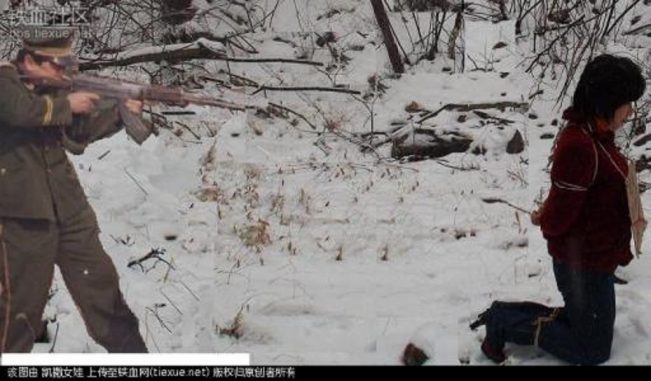 转帖老照片，请问这个女人是什么人啊？