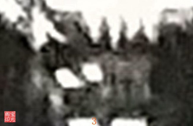 灵异照片:住宅楼旁众神显