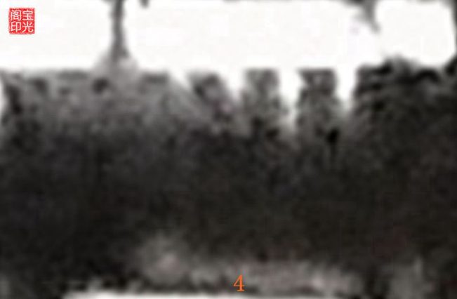 灵异照片:住宅楼旁众神显