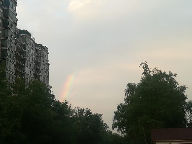 彩虹带走了坏心情～～～～～