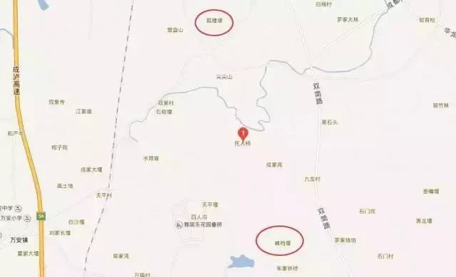 阴魂镇、死人桥、杀人岭、斩断腰………25个百度地图上搜索到的地区，令人毛骨悚然！！ ​​​