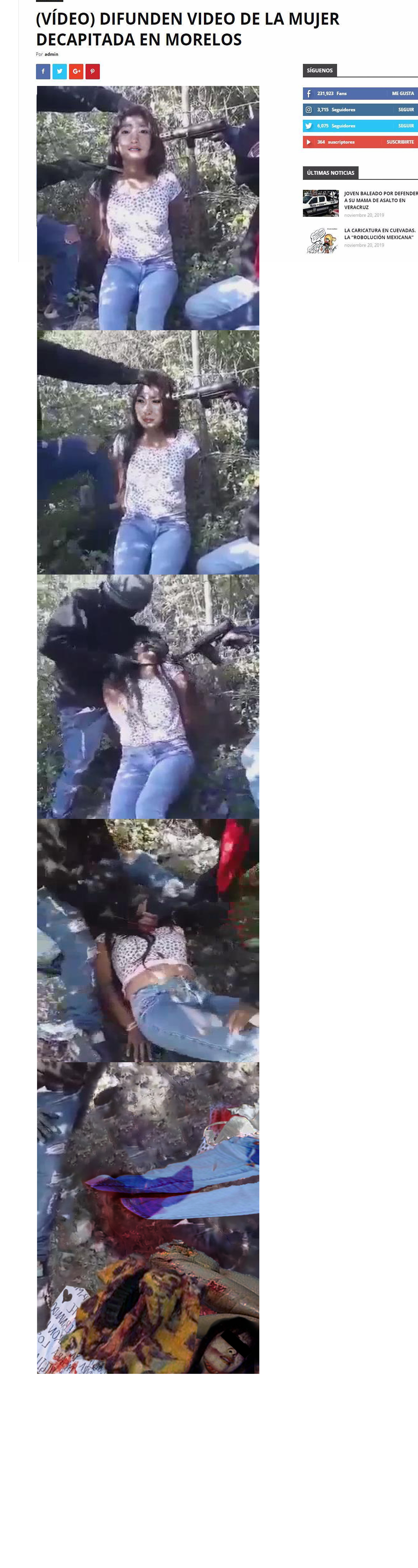 一女孩被墨西哥毒贩处决