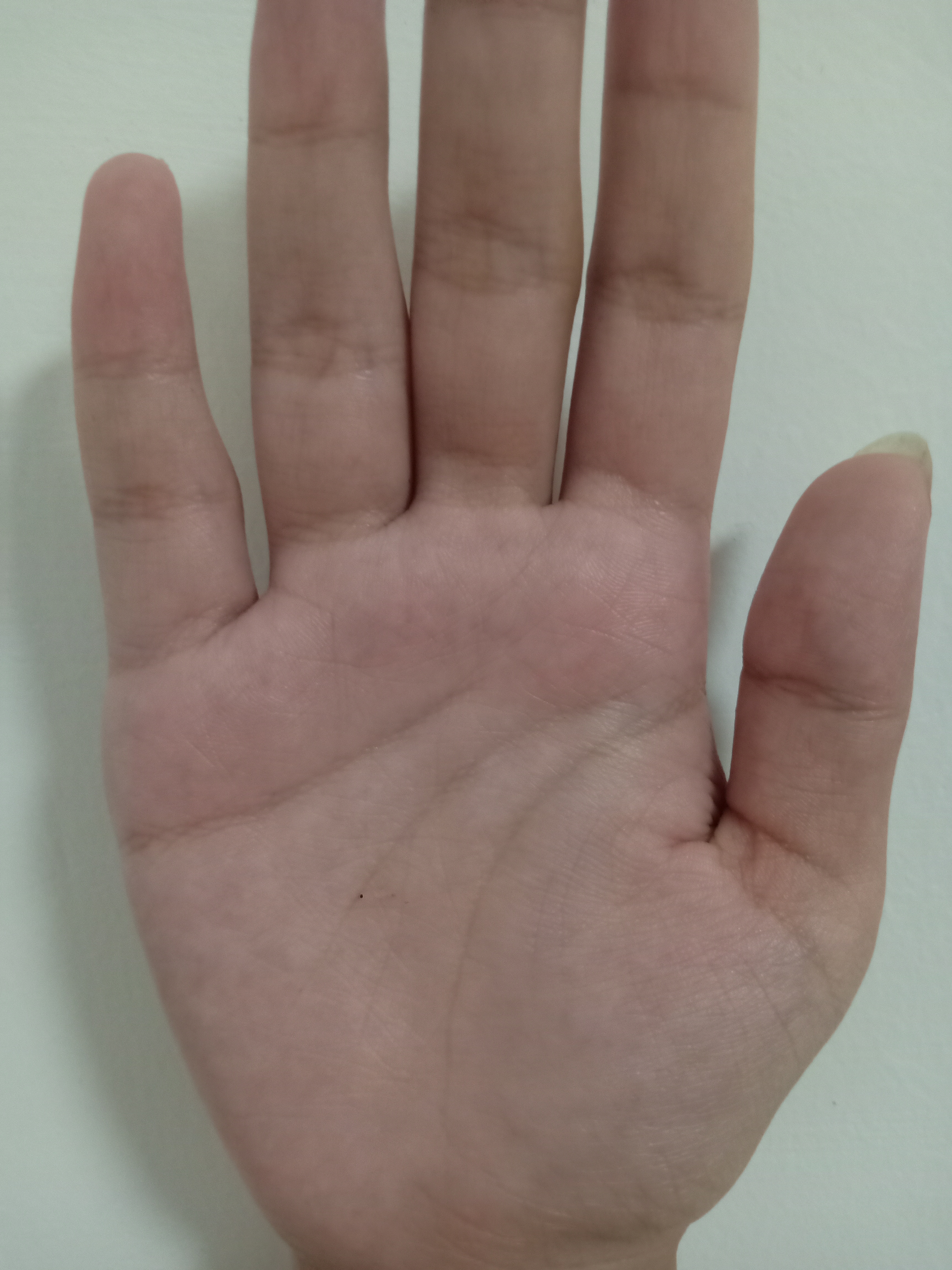 求大师们看看孩子的手相