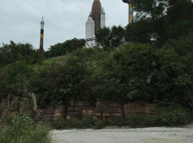 废弃的航天主题博物馆,广州航天奇观