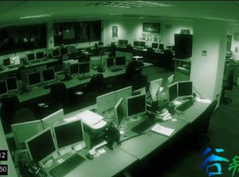 惊人灵异录像,夜晚的办公室不寻常