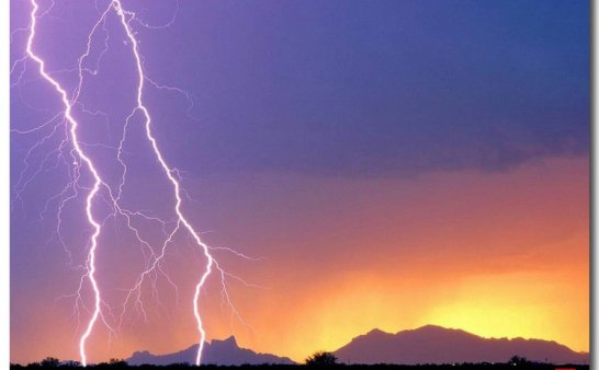 亲身经历,连续三年雷电在我家大门的中央闪现