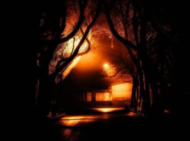 午夜，送鬼回家