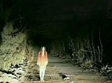 乡间小路的女鬼