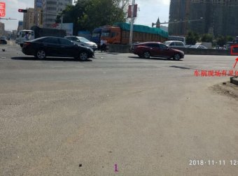 灵异照片：车祸现场出现灵体