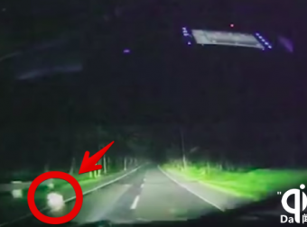 行车记录仪记录下的灵异事件