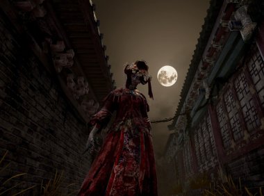 乡村怪谈:穿戏服的女人,讲讲身边人遇到的灵异事件