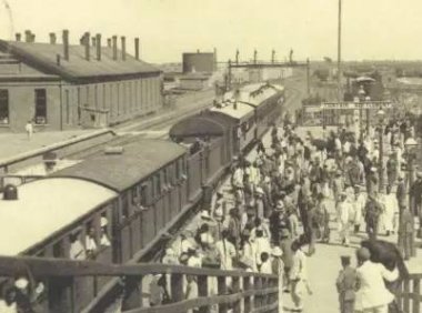 旧广九铁路列车上的事