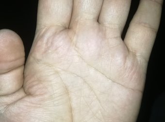 有真会看的吗？帮忙看下手相