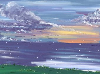 我曾爱你但他死后，我便不是我