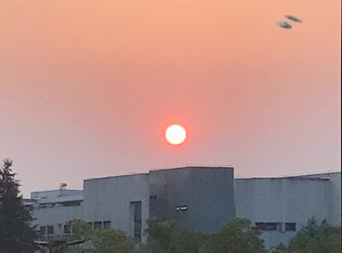 全国人民都震惊了，惊现UFO事件