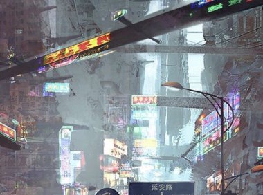 诡异镜子中的自己