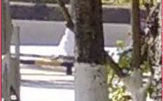 灵向我展示雪白漂亮的冬衣