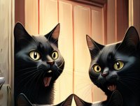 一堆猫聚集在门口叫，我一直醒不来